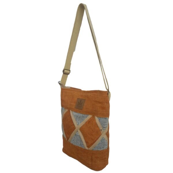 YELLOW HEMP TOTE BAG NEPAL